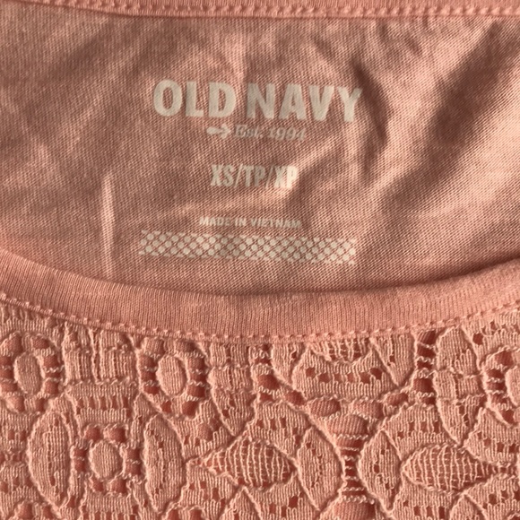 Brand new Old Navy front lace tee - Picture 3 of 8